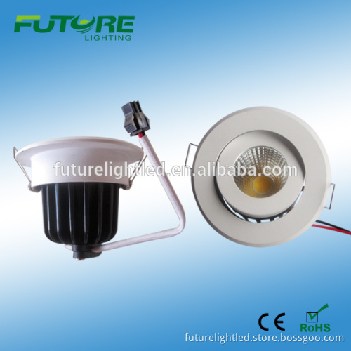 slim led cob downlight,3W 5W spot led downlight
